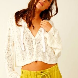 FREE PEOPLE Robyn Cardi / Bright White